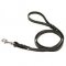 Braided Leather Siberian Husky Leash With Stainless Steel Snap-hook