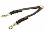 Walking Leather Siberian Husky Coupler with Braids
