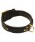 Gorgeous Wide Leather Siberian Husky Dog Collar