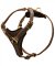 Adjustable Leather Husky Harness for Walking and Training