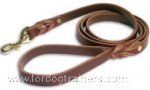 Braided Leather Dog Leash for Siberian Husky Walking and Training
