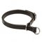 Adjustable 2 Ply Leather Siberian Husky Choke Collar