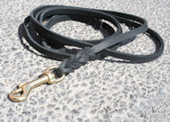 High Quality Show Leather Siberian Husky Dog Leash