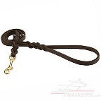 Handcrafted Leather Siberian Husky Leash for Walking and Tracking