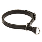 Adjustable 2 Ply Leather Siberian Husky Choke Collar