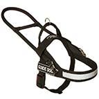 Assistance Nylon Siberian Husky Harness with Reflective Trim