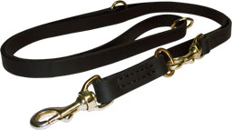 Reliable Multifunctional Leather Siberian Husky Leash