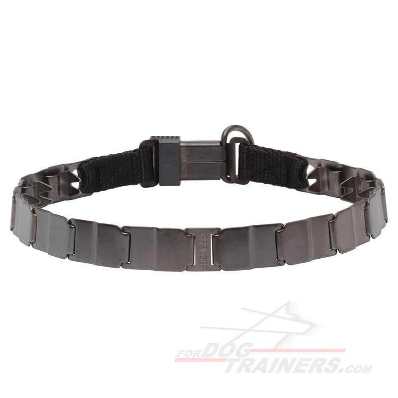 Matt Stainless Steel Husky Neck Tech Collar