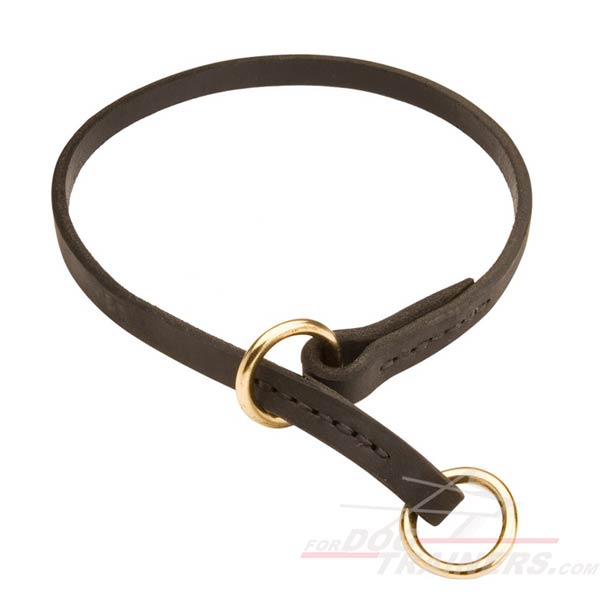 Reliable Leather Siberian Husky Choke Collar