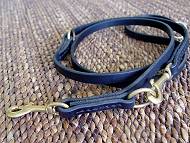 Convenient Multimode Leather Leash for Siberian Husky